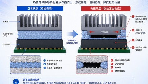 导热材料中的 “泵出效应”：影响散热可靠性的隐形杀手